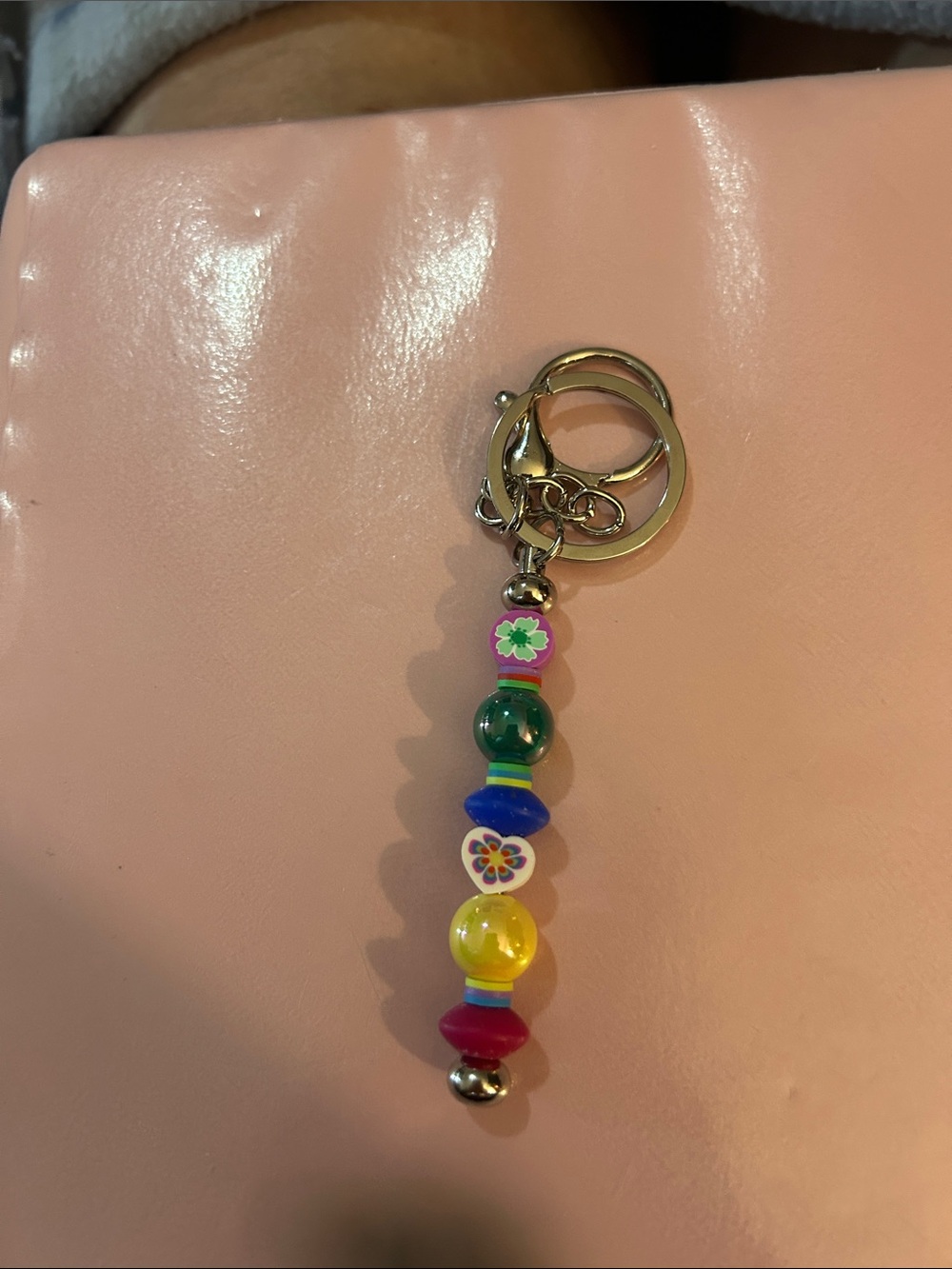 Beaded Keychains , multi colored - Picture 6 of 9
